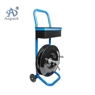 È possibile utilizzare un carrello dispenser per cinghie di plastica?